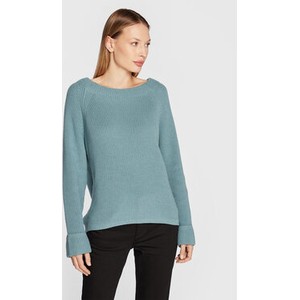 Niebieski sweter comma, w stylu casual