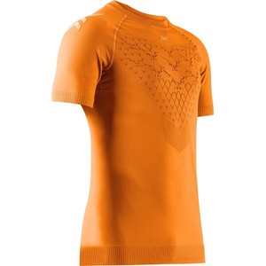 Pomarańczowy t-shirt X Bionic w sportowym stylu