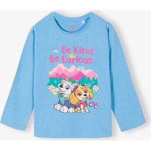 Niebieska bluzka dziecięca Psi Patrol dla dziewczynek
