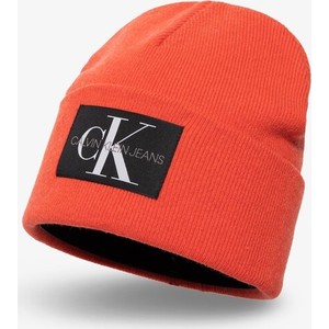 Czerwona czapka Calvin Klein