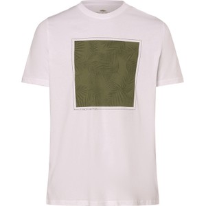 T-shirt Fynch Hatton z krótkim rękawem w stylu casual z bawełny