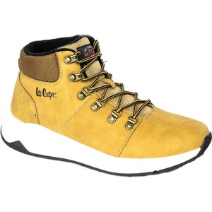 Żółte buty zimowe Lee Cooper