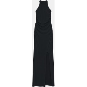 Czarna sukienka Mohito maxi z dekoltem w kształcie litery v bez rękawów