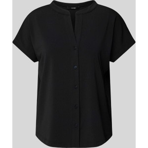 Czarna bluzka someday. z okrągłym dekoltem z krótkim rękawem w stylu casual