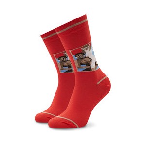 Czerwone skarpetki Stereo Socks