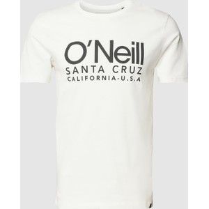 T-shirt O'Neill z nadrukiem z bawełny