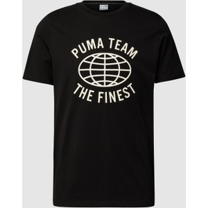 T-shirt Puma z bawełny w młodzieżowym stylu