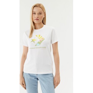 T-shirt Converse z krótkim rękawem z okrągłym dekoltem
