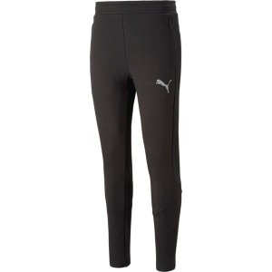 Czarne spodnie sportowe Puma z dresówki w sportowym stylu