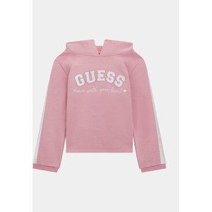 Różowa bluza dziecięca Guess