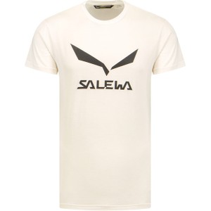 T-shirt Salewa z bawełny z krótkim rękawem