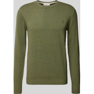 Zielony sweter Bruun & Stengade z bawełny w stylu casual