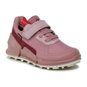 Różowe buty sportowe dziecięce Ecco z goretexu