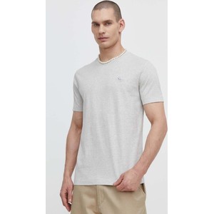 T-shirt Abercrombie & Fitch z bawełny z krótkim rękawem w stylu casual