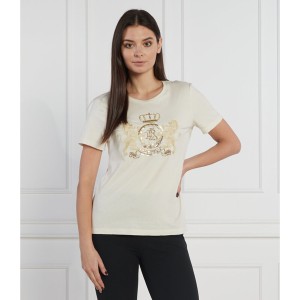 T-shirt Ralph Lauren z okrągłym dekoltem z krótkim rękawem z nadrukiem