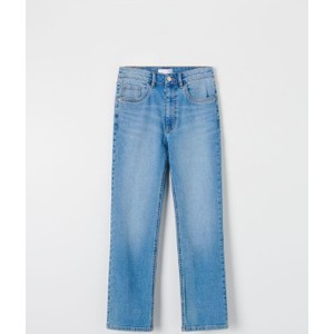 Niebieskie jeansy Sinsay w stylu casual z tkaniny