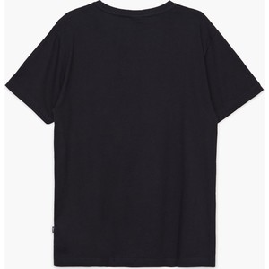 Czarny t-shirt Cropp z krótkim rękawem w młodzieżowym stylu