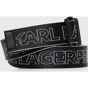 Czarny pasek Karl Lagerfeld