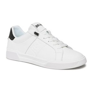 Just Cavalli Sneakersy 74QB3SB2 Biały