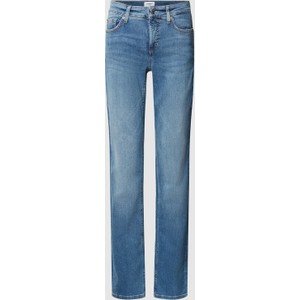 Niebieskie jeansy Cambio w street stylu