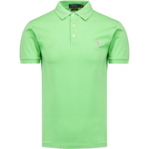 Zielony t-shirt POLO RALPH LAUREN w stylu casual z tkaniny