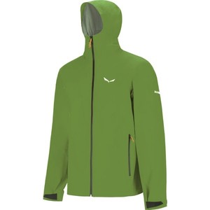 Zielona kurtka Salewa w sportowym stylu krótka