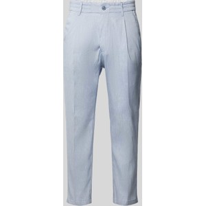 Niebieskie spodnie Drykorn w stylu casual z bawełny