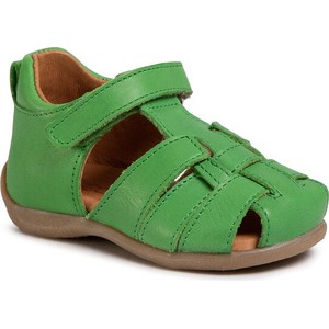 Zielone buty dziecięce letnie Froddo ze skóry dla chłopców