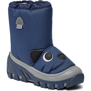 Granatowe buty dziecięce zimowe Bartek dla chłopców
