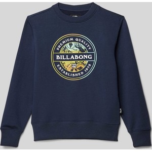 Granatowa bluza dziecięca Billabong dla chłopców z bawełny