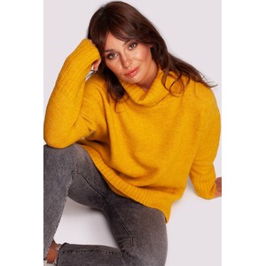 Żółty sweter BeWear