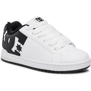 DC Shoes Sneakersy DC - Court Graffik 300529 White/Black/Black(Wlk)