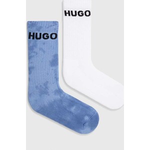 Niebieskie skarpety Hugo Boss
