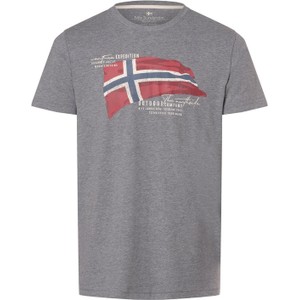 T-shirt Nils Sundström z krótkim rękawem z nadrukiem