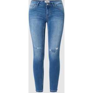 Niebieskie jeansy Only w street stylu