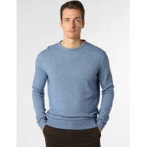 Niebieski sweter Andrew James z wełny