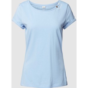 Niebieski t-shirt Ragwear z bawełny