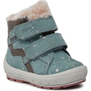Buty dziecięce zimowe Superfit z goretexu na rzepy