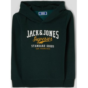 Czarna bluza dziecięca Jack & Jones dla chłopców