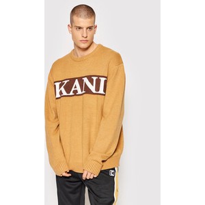 Sweter Karl Kani z okrągłym dekoltem w młodzieżowym stylu