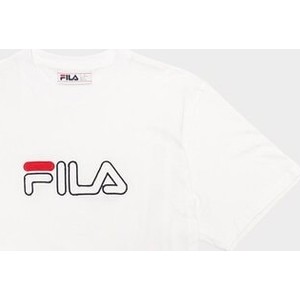 T-shirt Fila w młodzieżowym stylu z krótkim rękawem