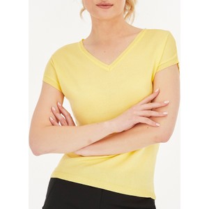 Żółty t-shirt POTIS & VERSO
