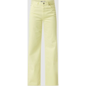 Żółte jeansy Gina Tricot w stylu casual