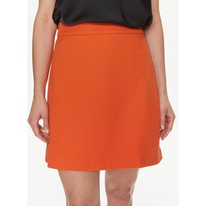 Pomarańczowa spódnica Selected Femme w stylu casual