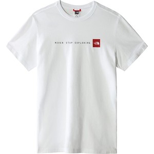 T-shirt The North Face z krótkim rękawem w młodzieżowym stylu