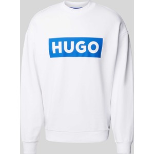 Bluza Hugo Blue z bawełny w młodzieżowym stylu