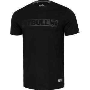 Czarny t-shirt Pitbull West Coast z bawełny