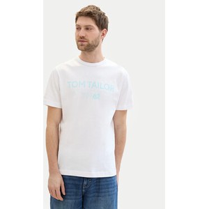 T-shirt Tom Tailor z krótkim rękawem w młodzieżowym stylu