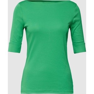 Zielona bluzka Ralph Lauren z bawełny
