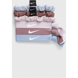Nike gumki do włosów 6-pack kolor beżowy